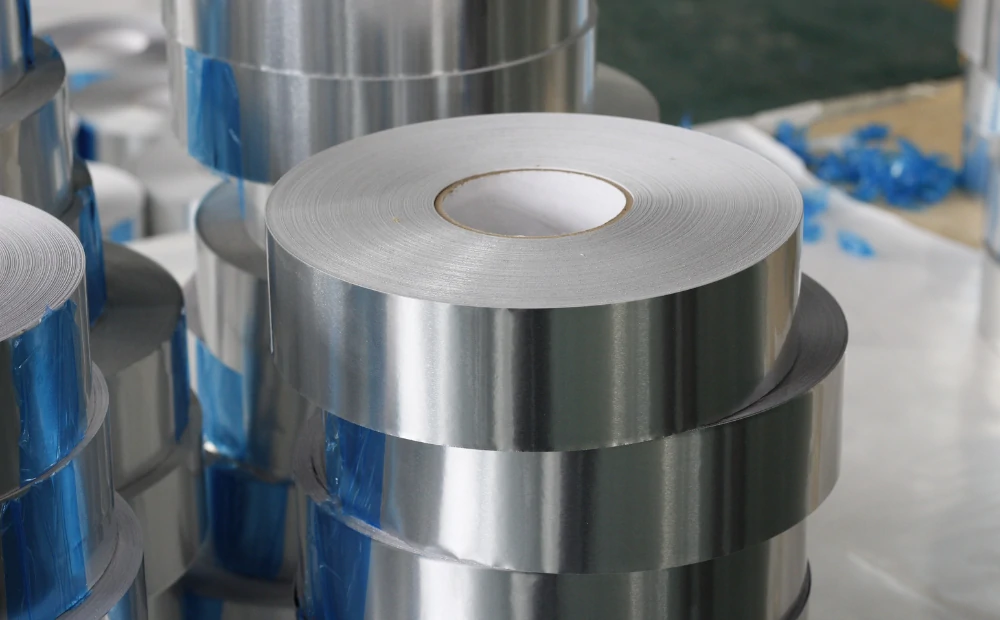 Self-Wound Polyester-Foil Tape Without Liner, Refrigerator Refrigeration Copper Tube Fixing Tape